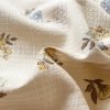 Juego de Funda Nórdica de Algodón Lavado con Jacquard Flores TY