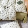 Juego de Funda Nórdica de Algodón Lavado con Jacquard Misterio