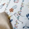 Juego de Funda Nórdica de Algodón Lavado con Jacquard Flores HX