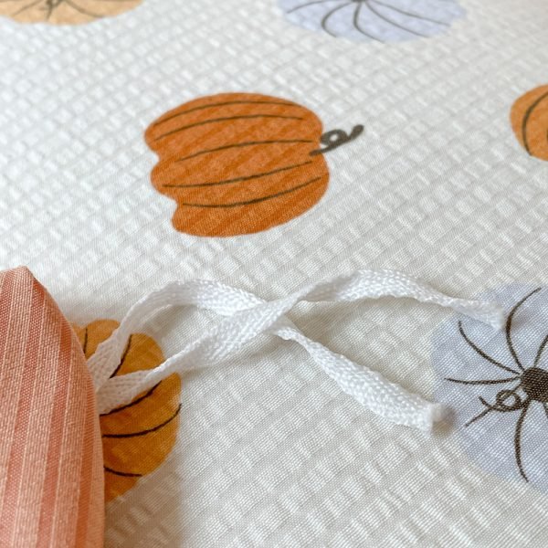 Juego de Funda Nórdica de Algodón Lavado con Jacquard Calabacita