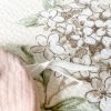Juego de Funda Nórdica de Algodón Lavado con Jacquard Mar de Flores