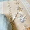 Juego de Funda Nórdica de Algodón Lavado con Jacquard Flores y Ramas