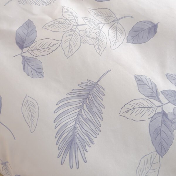 Juego de Funda Nórdica de Algodón 4 Piezas Lijado Estampado