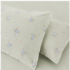 绿底小碎花 2 Juego de Funda Nórdica de Algodón 4 Piezas LD LVDIXIAOSUIHUA