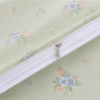 绿底小碎花 3 Juego de Funda Nórdica de Algodón 4 Piezas LD LVDIXIAOSUIHUA